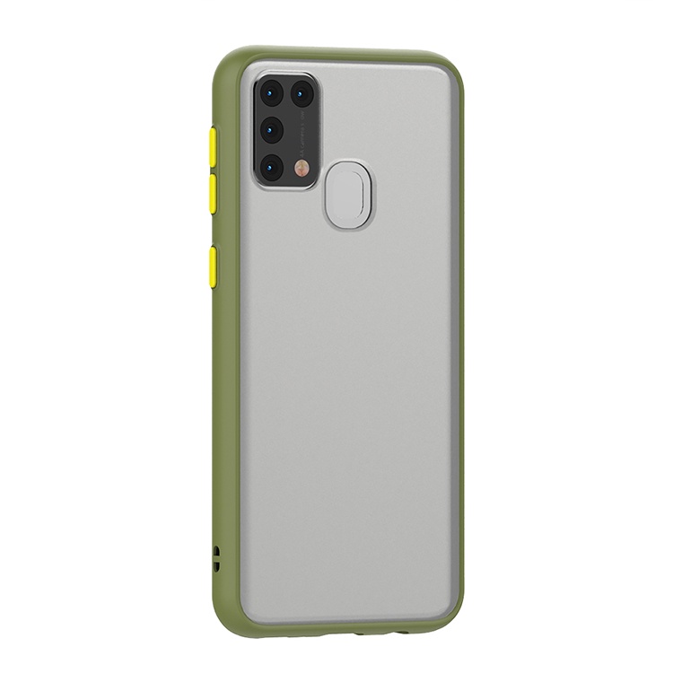 Samsung M31 Frosted Camera Case Cover dove