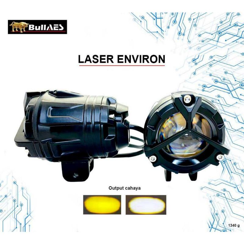 LAMPU TEMBAK LASER FOGHLAMP ENVIRON HI LOW SHOOT HARGA 1BIJI