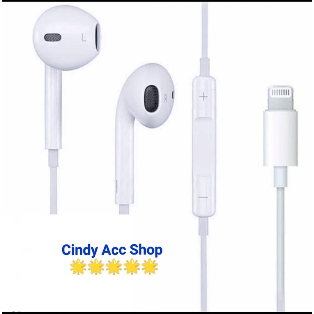 Headset Earpods For IP 7 / 8 / X / XR / XS Max / 11 Pro Max Earphone