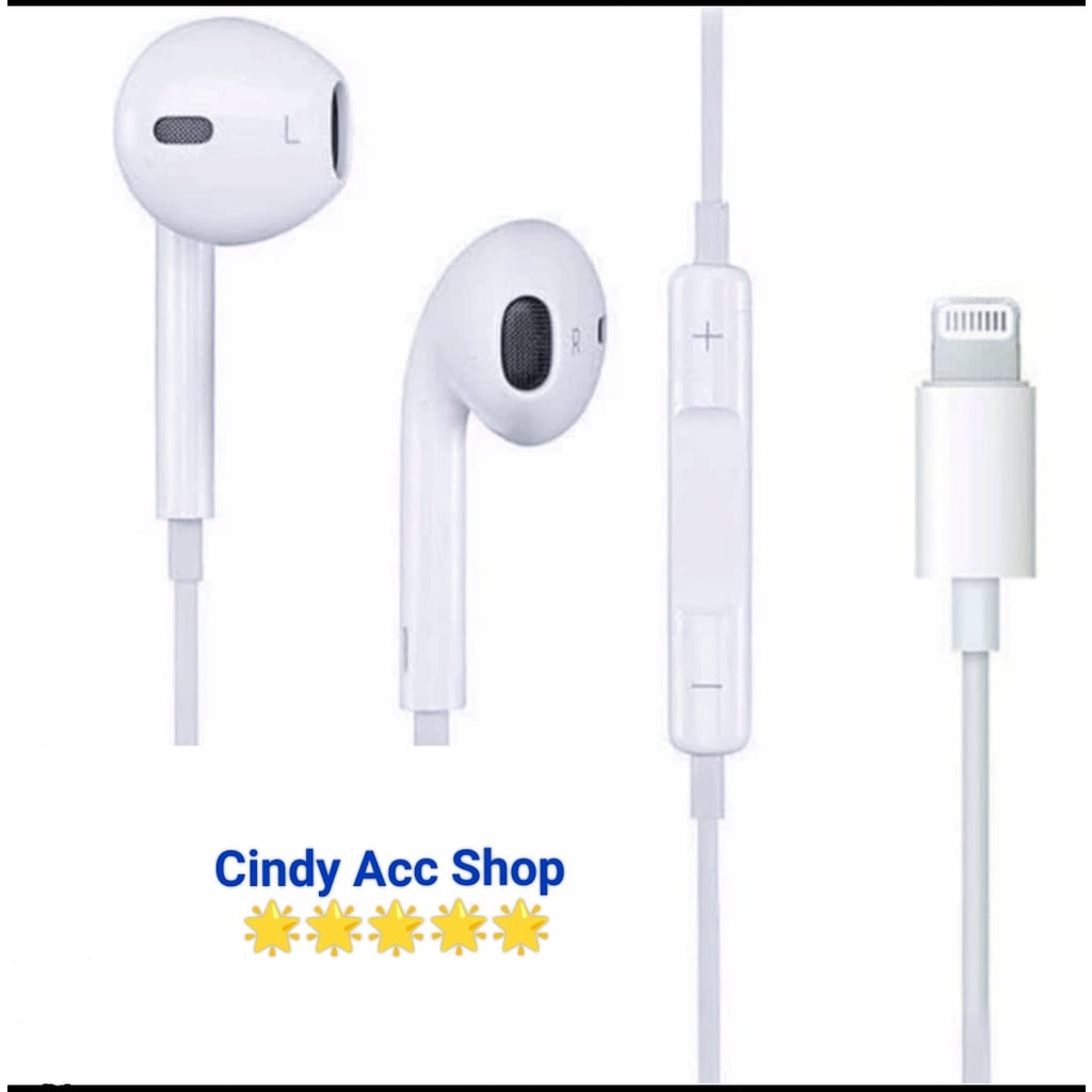 Headset Earpods For IP 7 / 8 / X / XR / XS Max / 11 Pro Max Earphone