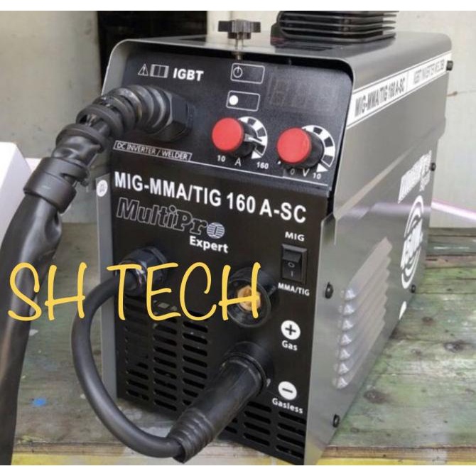 MESIN LAS MULTIPRO MIG - MMA/TIG 160 A - SC LAS CO TANPA GAS