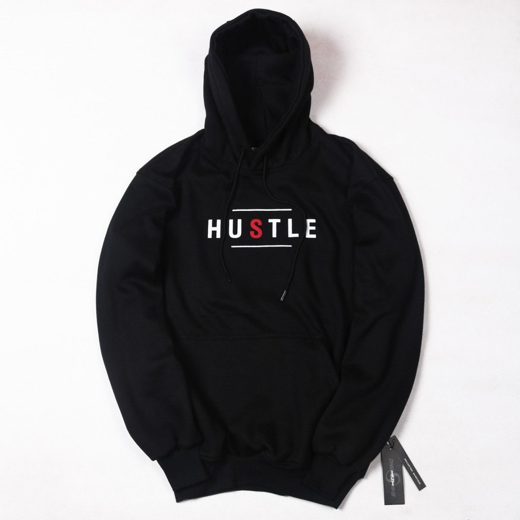 Jaket Hoodie SKM HUSTLE Unisex Good Brand