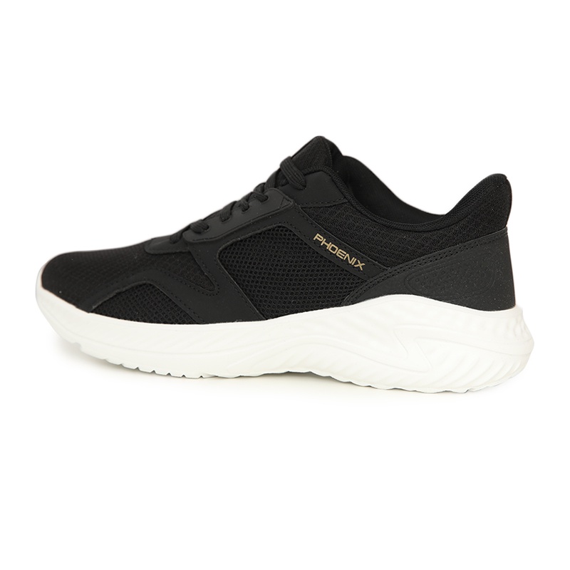 Phoenix Odysey Sepatu Running Pria - Black/White