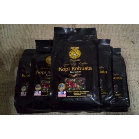 

Kopi Robusta Organic Kayumas
