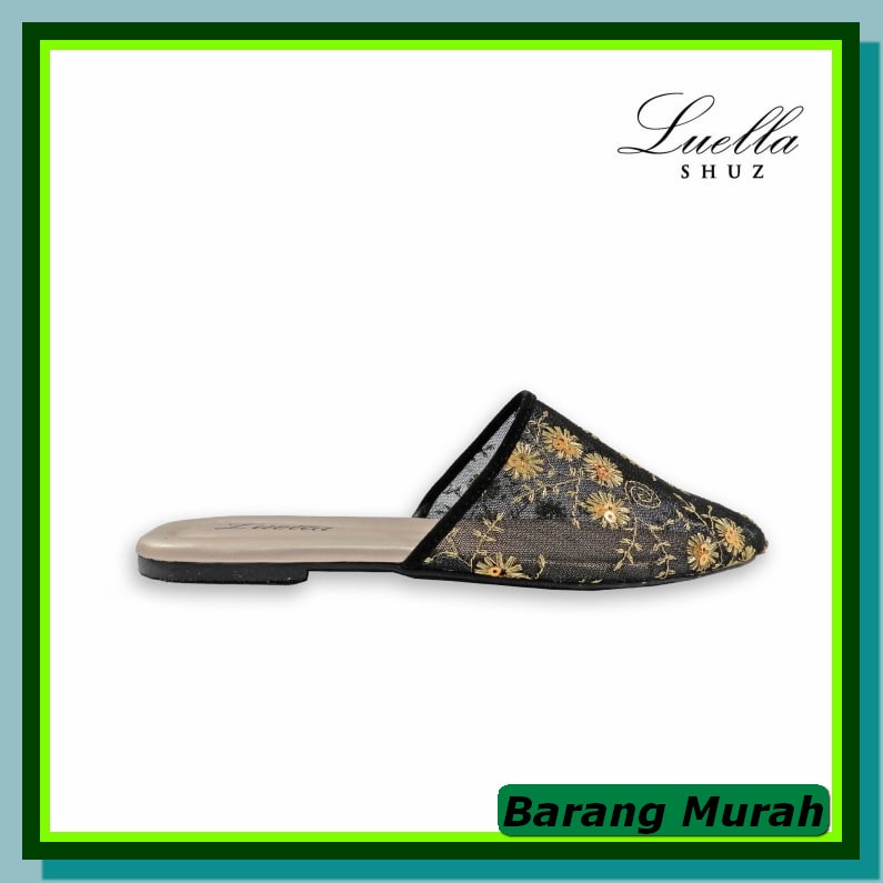 Sepatu Wanita Model Terbaru 2021/Flat Shoes Jelly Breslin 201/ Ba YY265 The Luella Thing X Limey L
