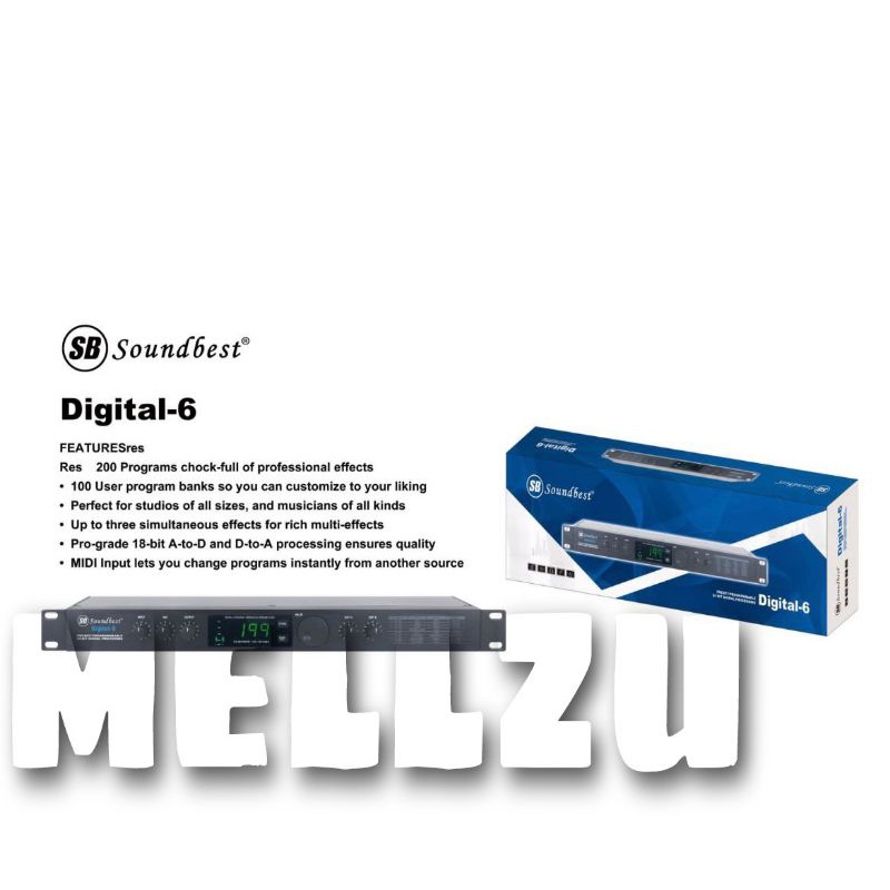 Effect Vokal Soundbest Digital 6 Original