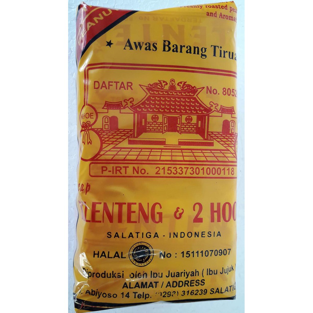 

Enting Enting Gepuk Cap Klenteng Dan 2 Hoolo 710Gr