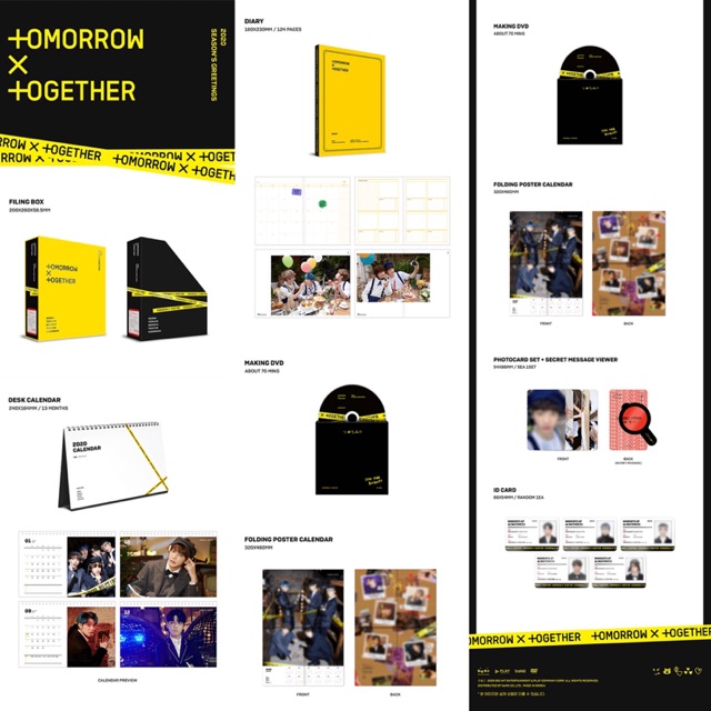 TXT SEASON GREETING 2020