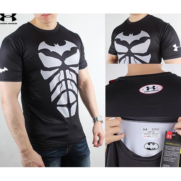 T-Shirt Under Armour Compression Special Batman Begin Edition .Aruansy.Olshop