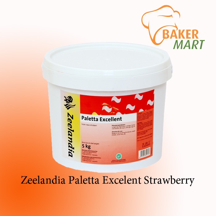 

Zeelandia Paletta Excelent Strawberry 500 Gr / Selai atau Isian Roti