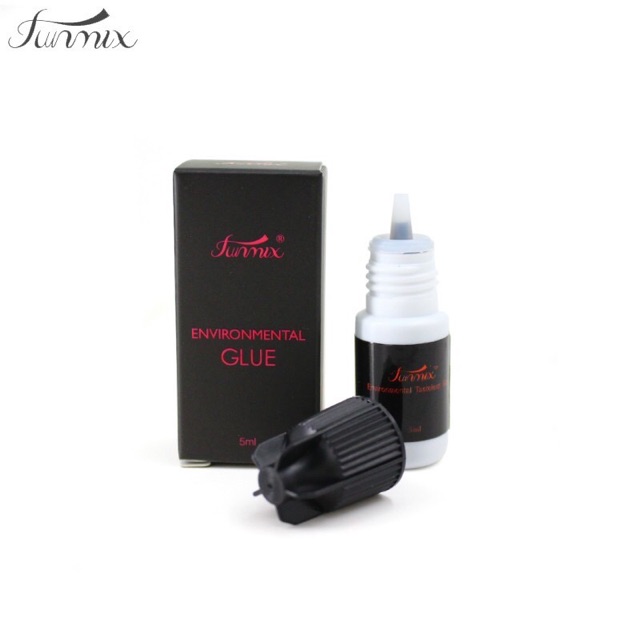 FUN MIX 5ml enviromental eyelash glue botol hitam lem eyelash extension