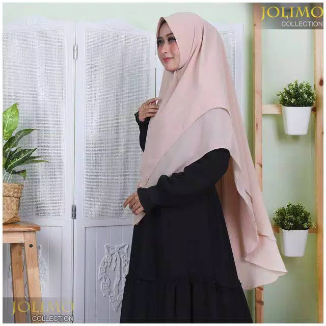 KHIMAR /HIJAB DOUBLE LAYER CERUTY