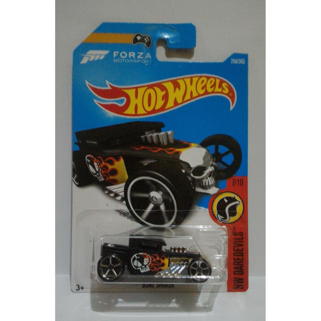 Hotwheels BONE SHAKER Hitam FORZA MOTORSPORT