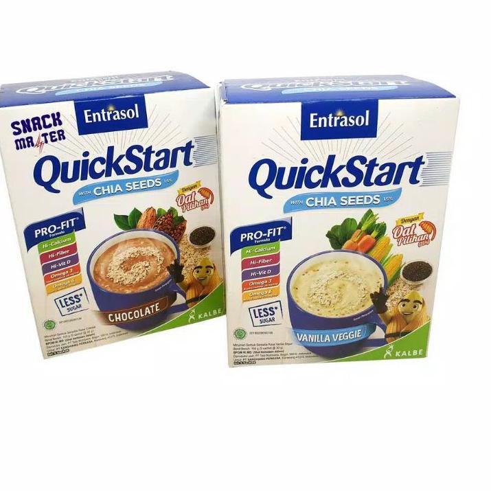 

ㅏ entrasol cereal / quick start vanilla /coklat veggie box 5 s ス