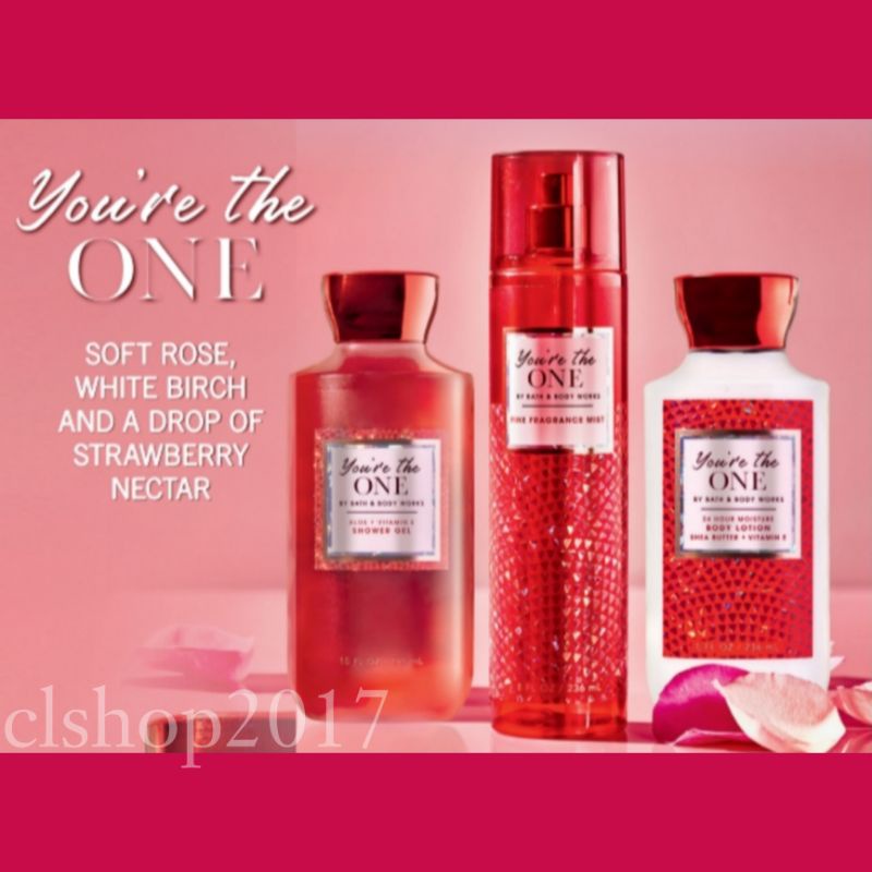 BATH &amp; BODY WORKS BBW YOU'RE THE ONE YTO SERIES MIST LOTION SHOWER GEL BODY CREAM HAND CREAM SHOWER GEL BODY CREAM LOTION MIST WASH WALLFLOWER ROOMSPRAY SCENTPORTABLE GENTLE GEL DEEP CLEANSING GENTLE FOAMING CREAMY LUXE