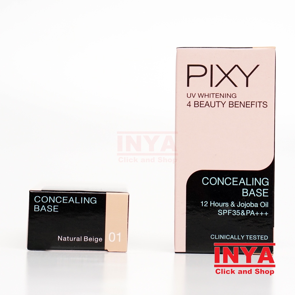 PIXY UV WHITENING CONCEALING BASE 01 NATURAL BEIGE 9gr