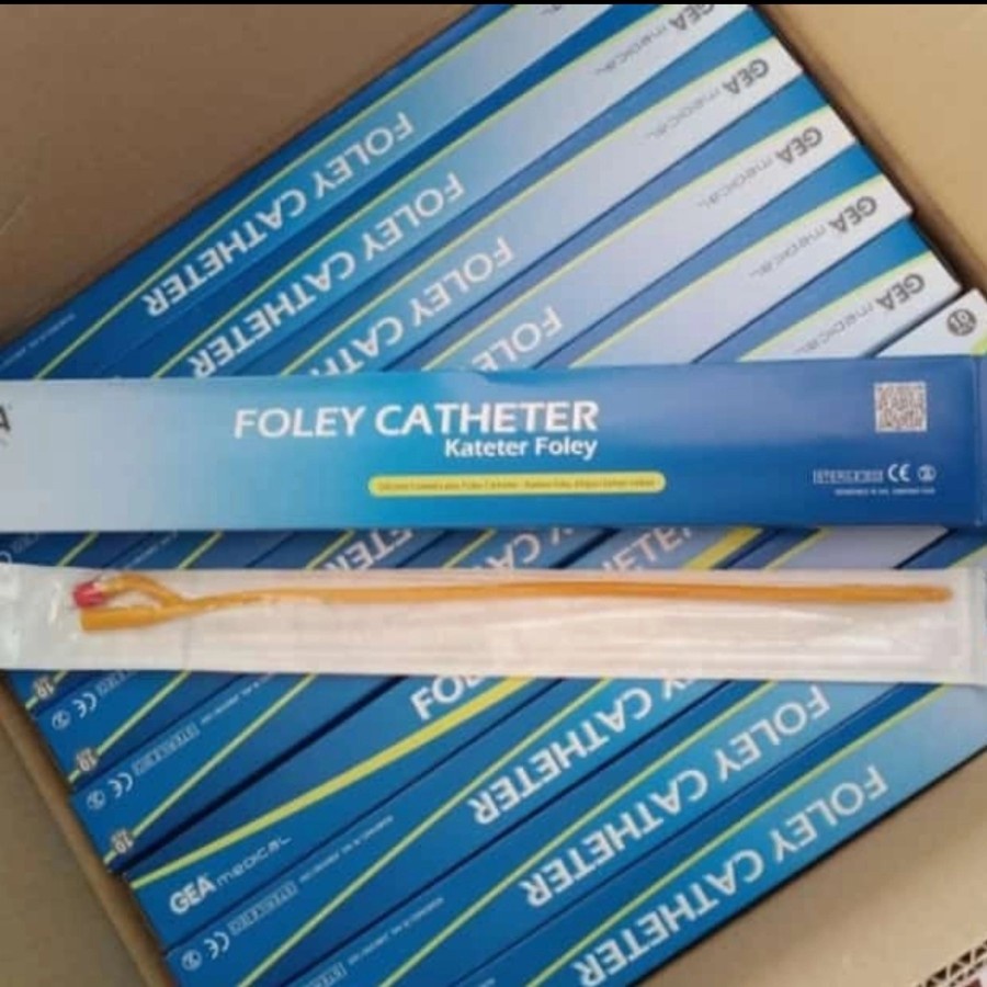 Foley Catheter GEA Latex 2 Way / Selang Urine GEA isi 10'S