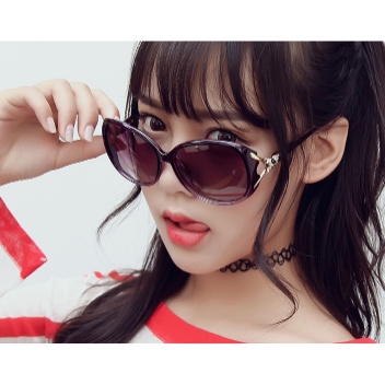 Ready Stock Kacamata Hitam Wanita Anti Sinar UV Model Terkini / Kacamata Fashion Wanita