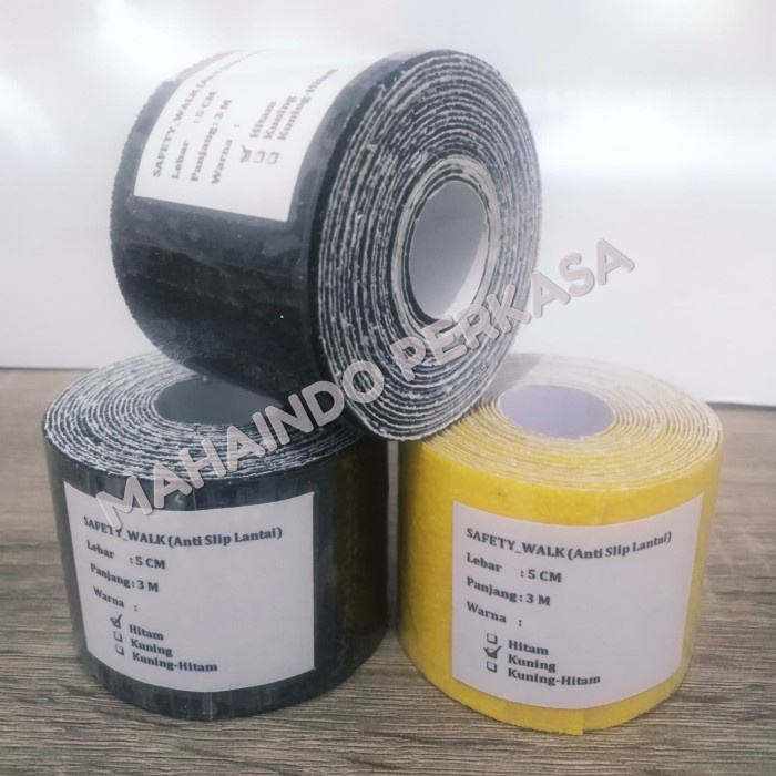 

Promo Safety-Walk Tape Anti Slip Lantai / Tangga / Kamar Mandi 5Cm X 3M Sale!!!