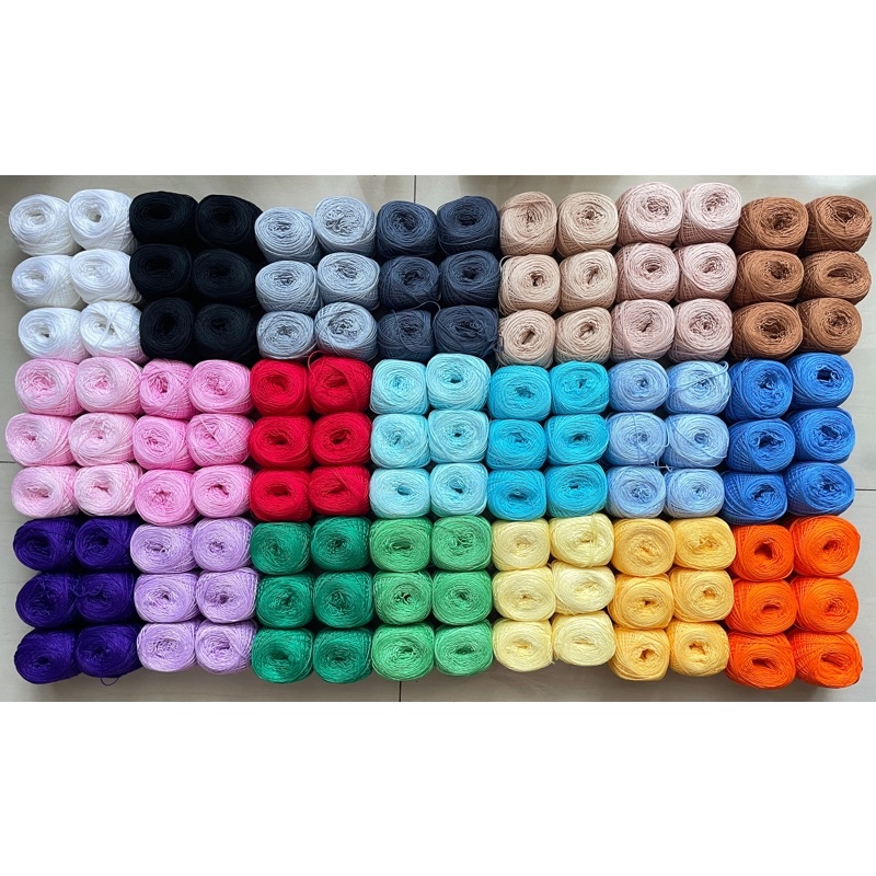Benang Rayon Aneka Warna