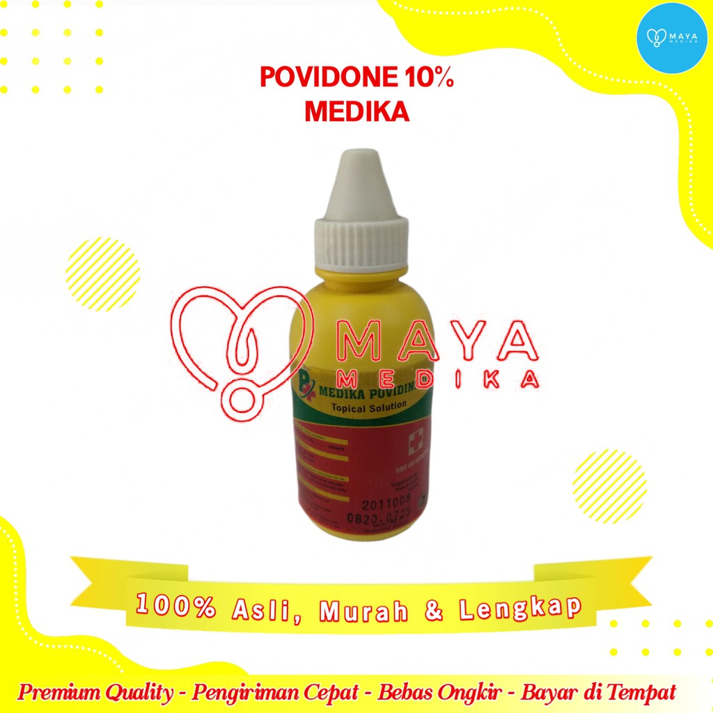 Povidone 10% 60 cc Medika