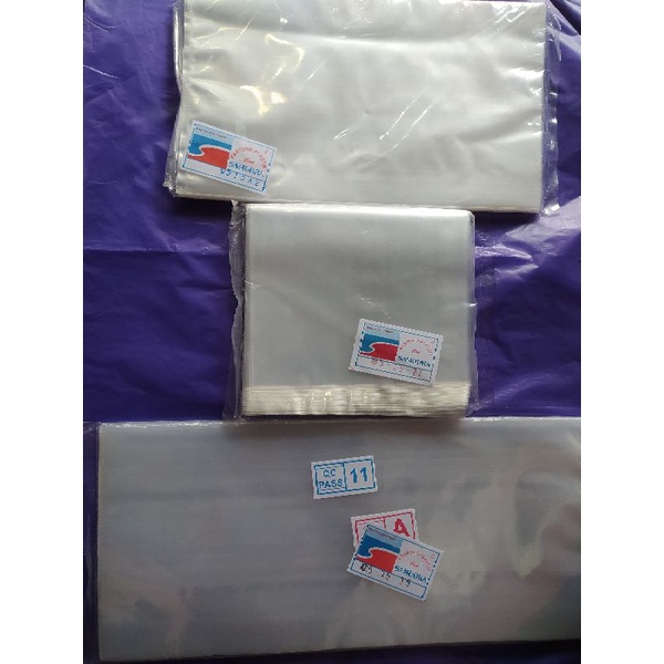Plastik PP Bening Samudra / Plastik Keripik Tebal 05 / 06 Uk. 15x25 15x27 15x35