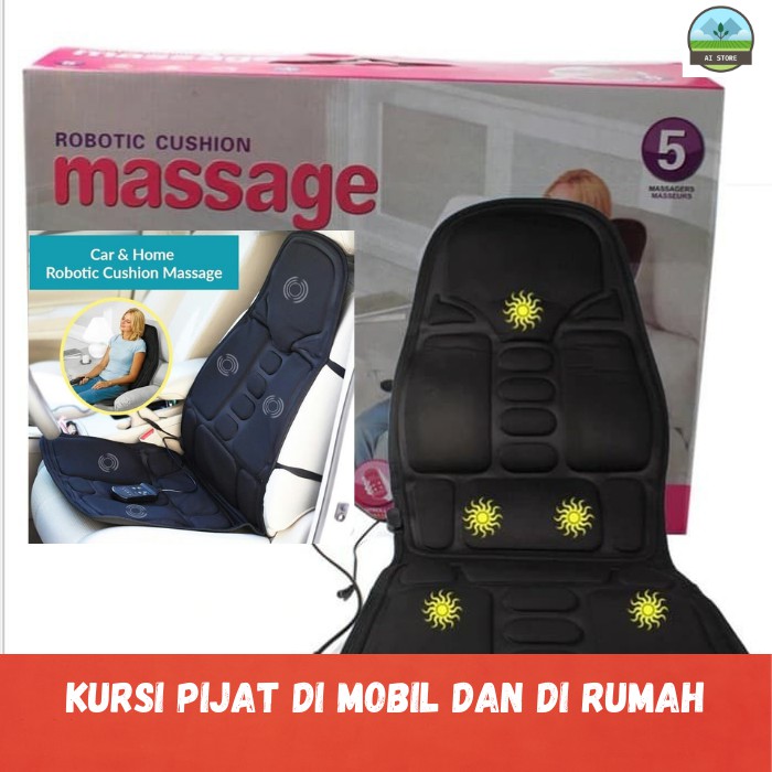 Alat Pijat ElectricTerapi Kesehatan Kursi Pijat Getar Di Mobil dan Di Rumah Robotic Cushion Massage