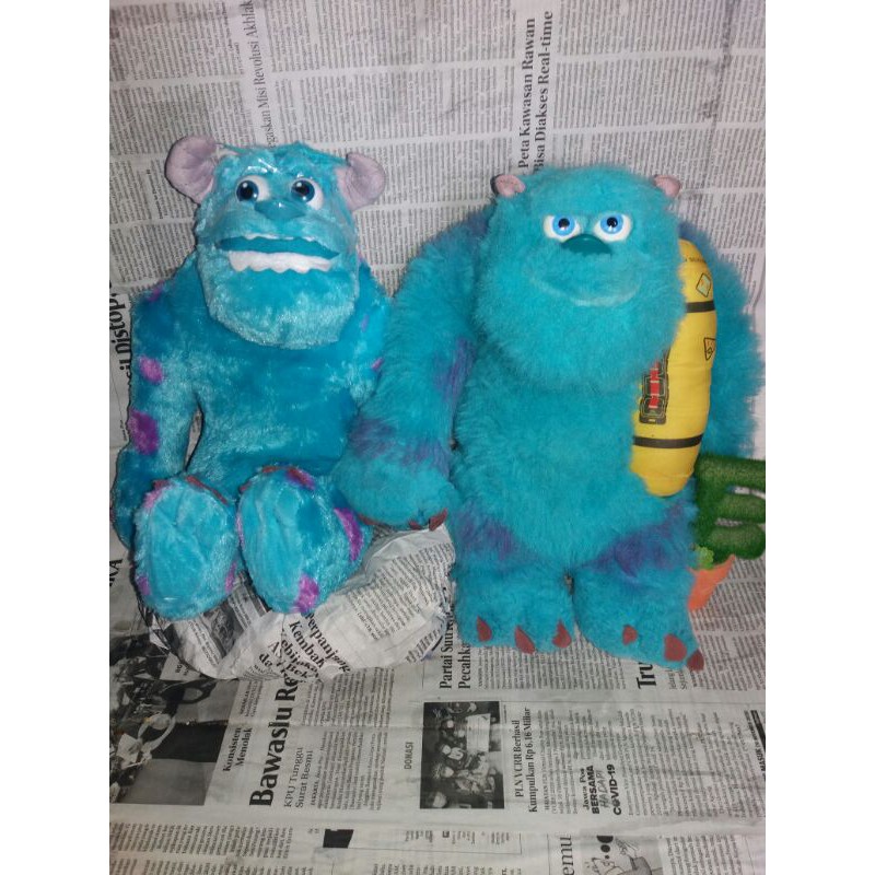 Boneka Elektrik Sulley Monster inc
