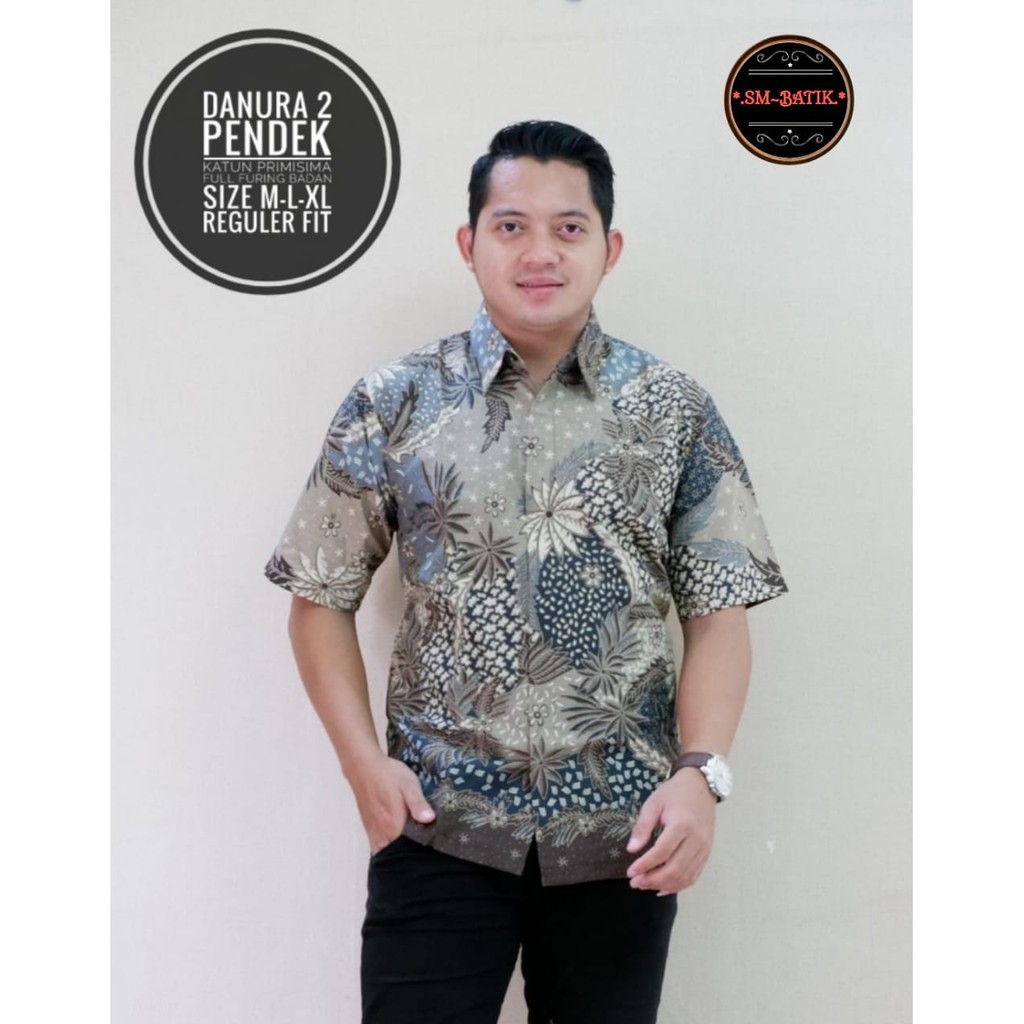 DANURA 2 SM BATIKSOLOAMANAH KEMEJA BAJU BATIK PRIA SOLO LENGAN PENDEK PANJANG LAPIS FURING ATASAN BATIK PREMIUM MODERN KATUN HALUS BANGAU LEMON WISAKA MERAH PARANG KAWIBAWAN PERMANA MERAH BANGAU LEMON PANJI LESMONO NAVY GUNARDO BIMO IJO GUNAWAN GURDO IJO