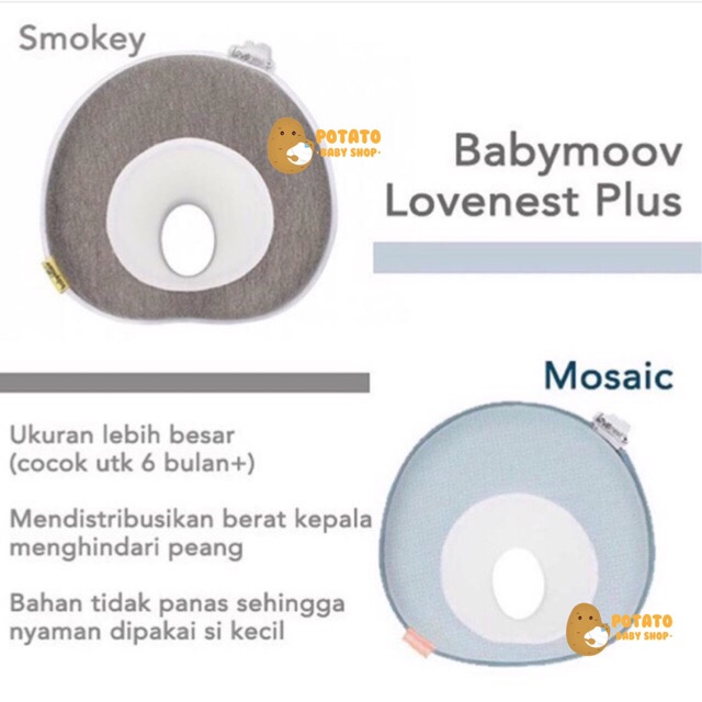 Babymoov - Lovenest Plus Pillow / bantal peyang