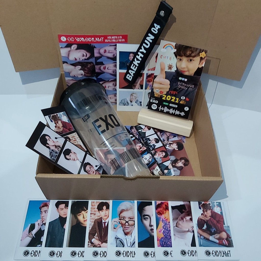 Gift Box Hempers Murah Kpop BTS Nct Exo Straykidz Seventeen Blackpink