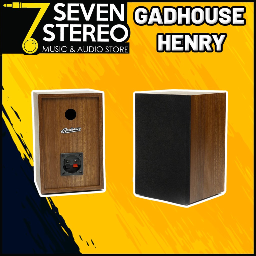 Gadhouse Henry Turntable Vinyl Player With Speaker - Piringan Hitam