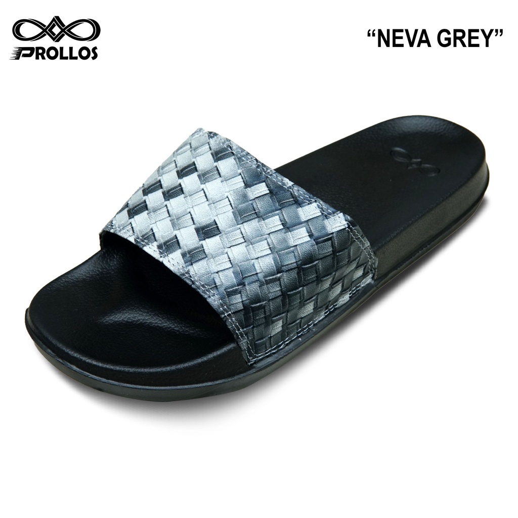 SANDAL SLIDE PRIA SENDAL FLIP FLOP PROLLOS – NEVA GREY