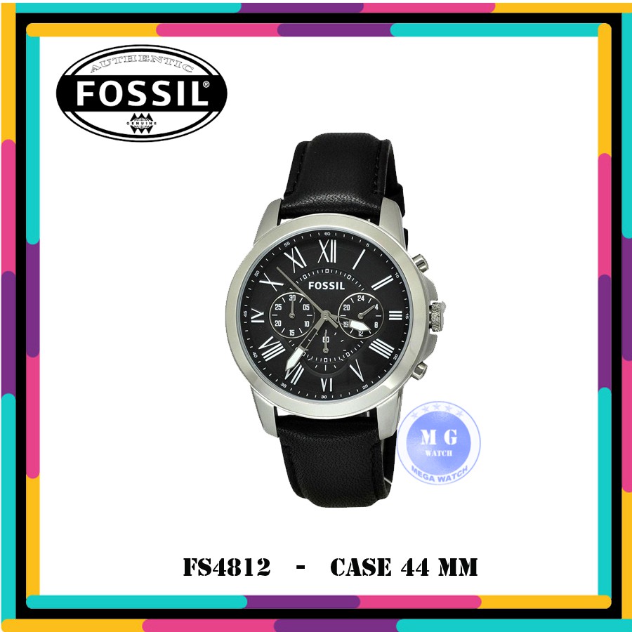 Jam Tangan Pria Fossil Original FS4812 Grant Chronograph MURAH
