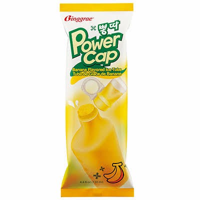 

Es krim Bingrae power cap ice tube banana