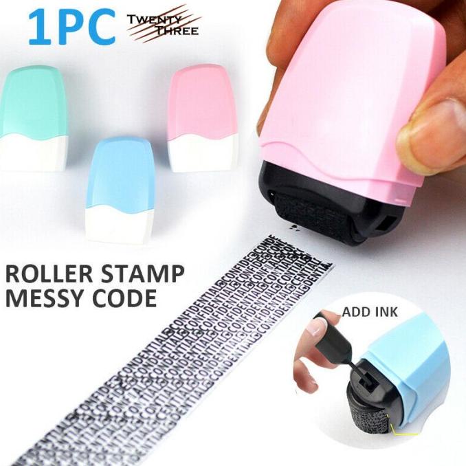 

Stamp Roller Refill Stempel Penghapus Alamat Resi Melindungi Identitas