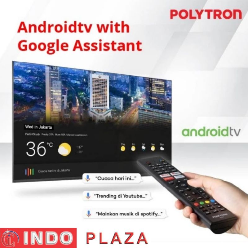 TV POLYTRON 50 SMART GOOGLE TV 4K UHD  PLD-50UG5959