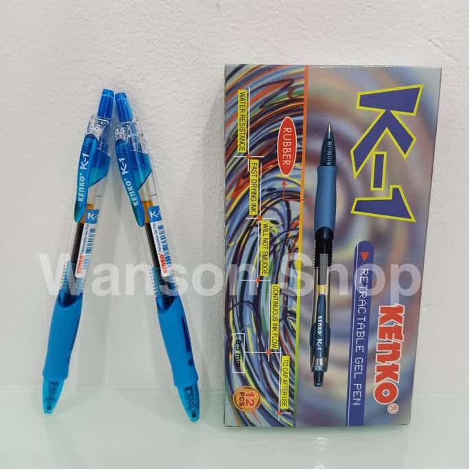 

PULPEN KENKO K1 / BALLPEN KENKO K1 0,5 GROSIR BIRU ORIGINAL - Biru EKSLUSIF