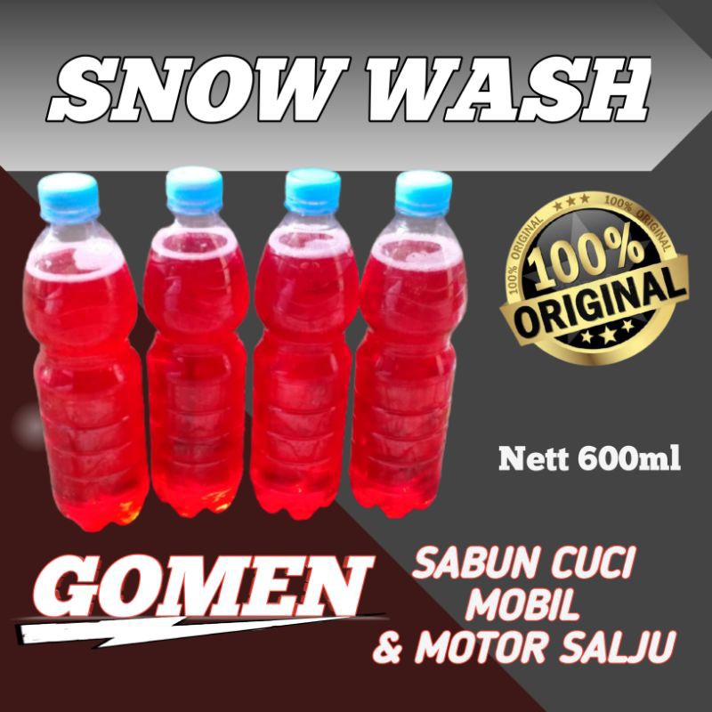 Sampo mobil Salju / Sabun cuci Kendaraan Salju / Snow Wash Murah