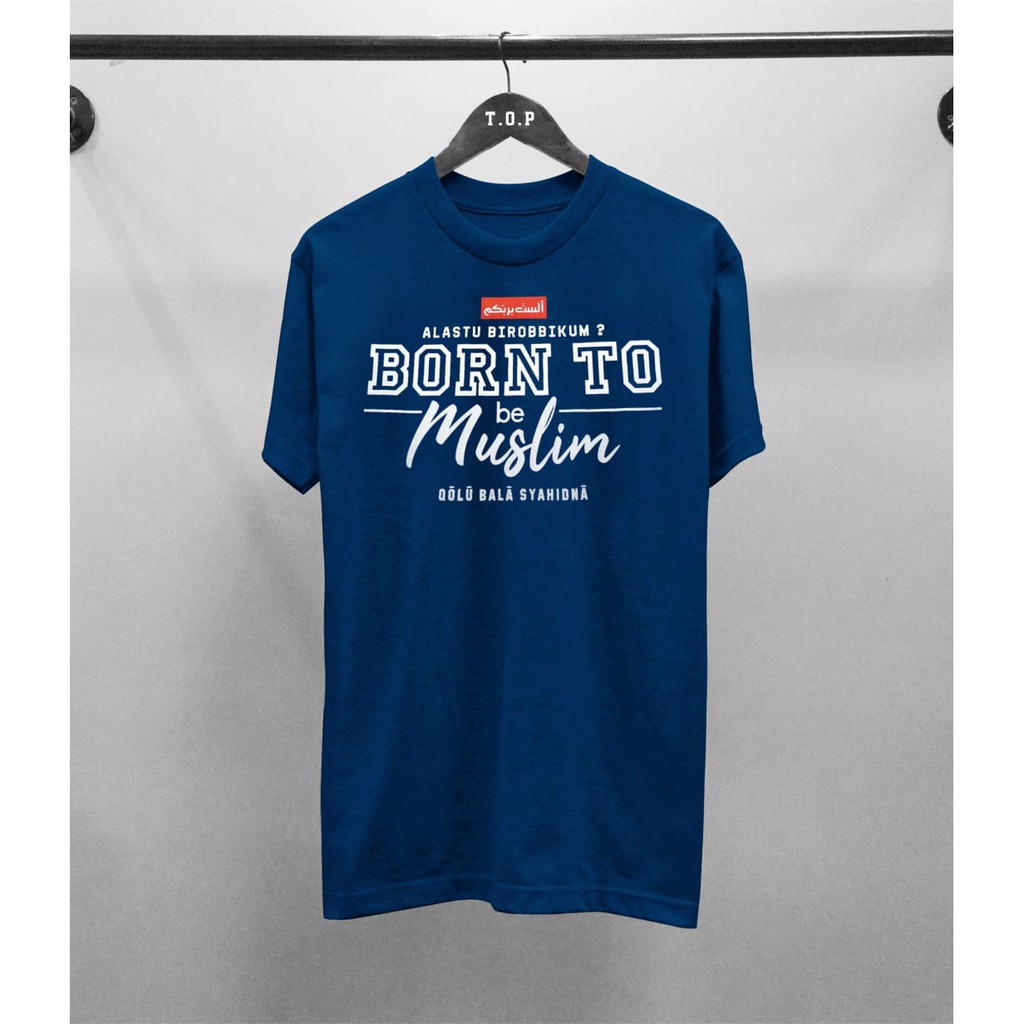 Kaos Dakwah Islami Ngaji yuk Tawheed Hijrah Muslim Distro Murah-Born Muslim