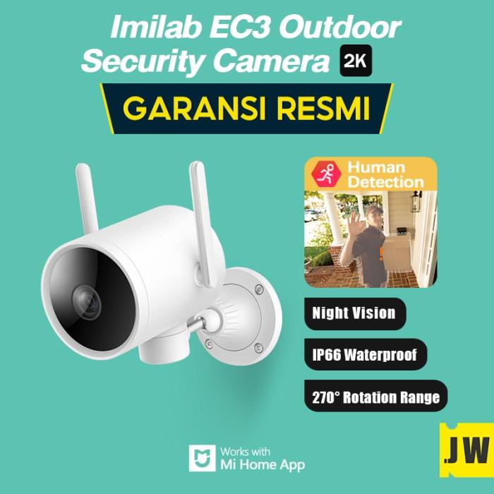 Cam Imilab Ec3 Outdoor Security Camera Uhd 2K Ip66 Waterproof Night Vesion