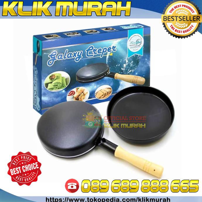 Cetakan Kue Crepe Maker Galaxy - Crepes Kualitas Bagus Spt Vicenza - Terbaik 