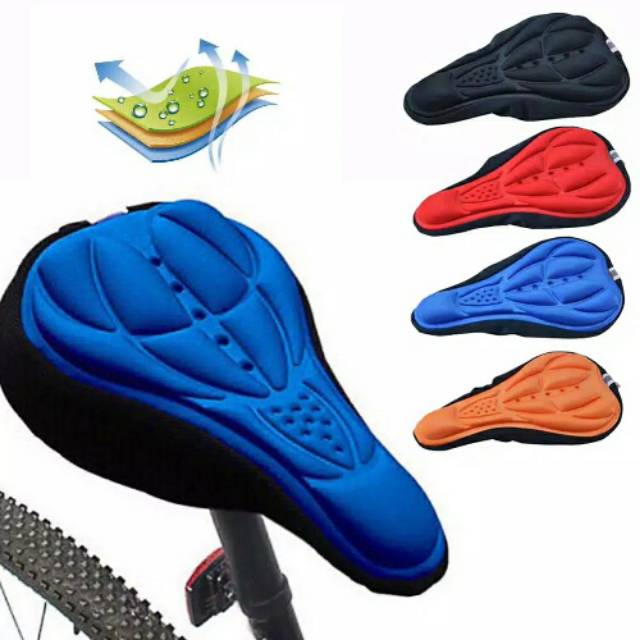 Sarung jok sepeda cover 3D sadel sepeda bantalan jok sepeda MTB Road bike seli bike seat cover