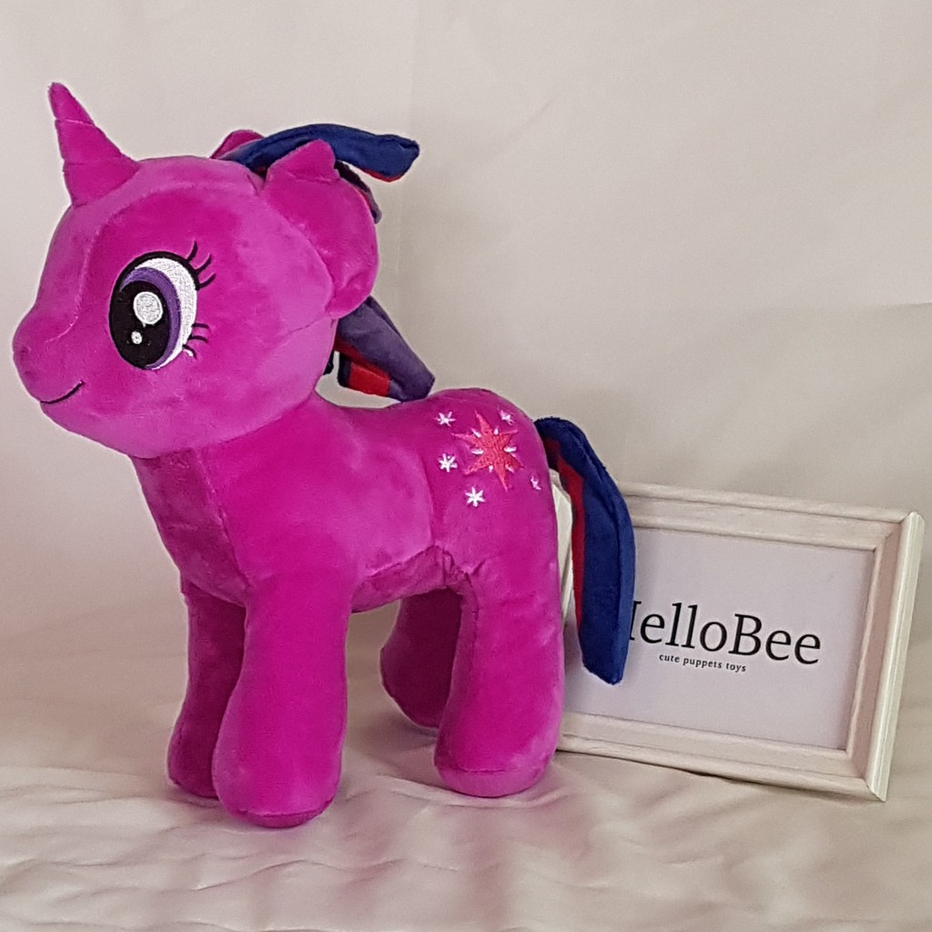 Boneka kuda little Pony Twilight Sparkle (Ungu/ Purple)