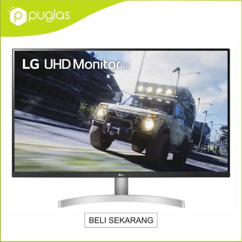 Monitor LED LG 32UN500 UHD 4K 31.5 Inch HDMI FreeSync For Komputer PC