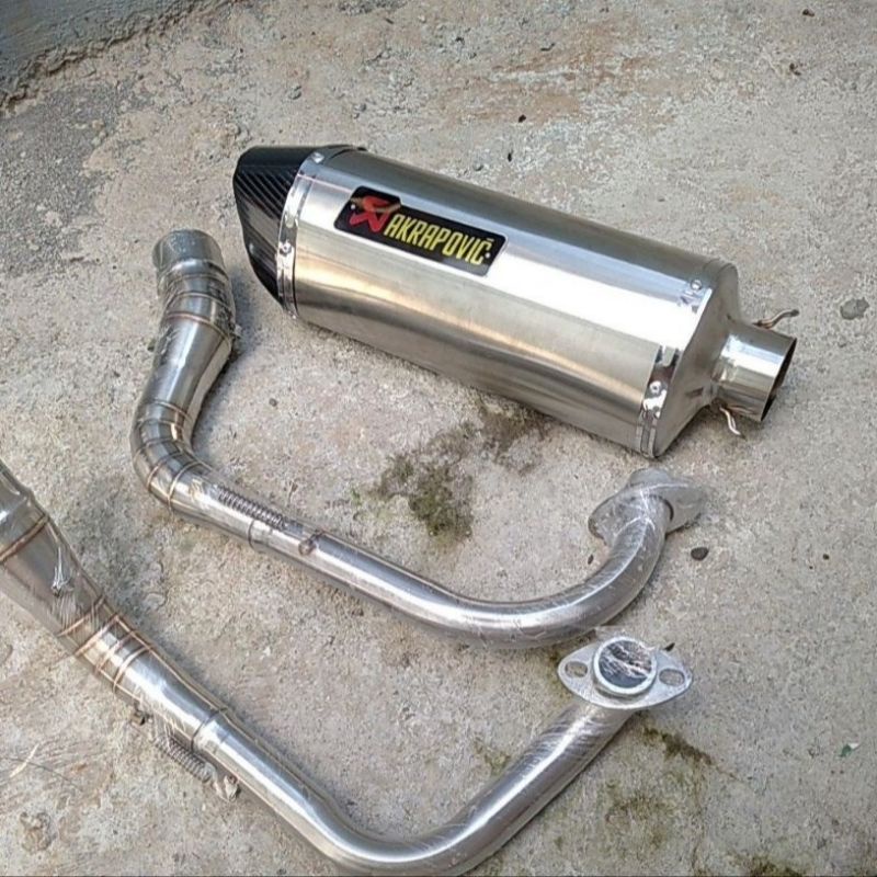 knalpot akrapovic nmax old/new aerox vario 125/150 beat scoopy adv pcx mio genio lexi suara ngebas