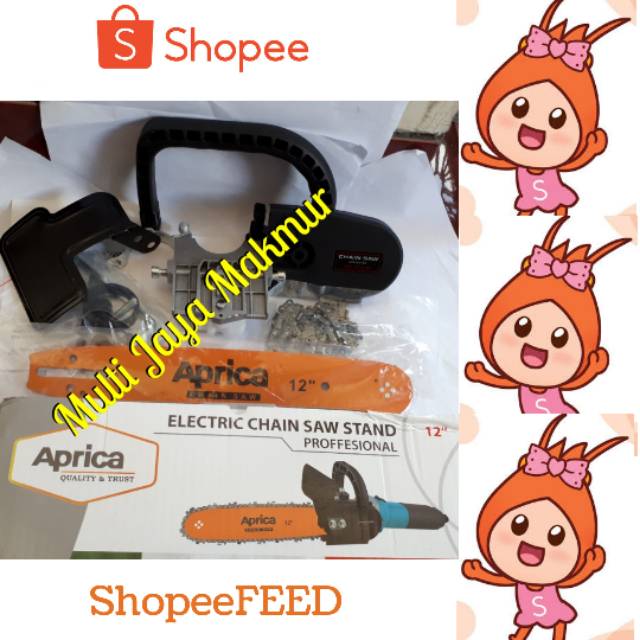 CHAIN SAW GERGAJI MINI ELECTRIC 12&quot; APRICA