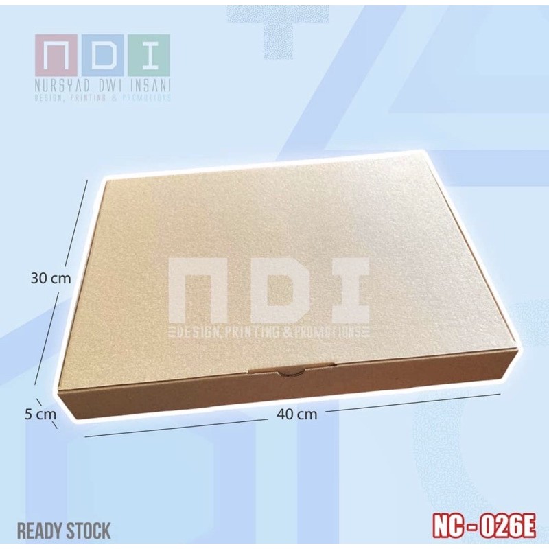

DUS BOX CORRUGATED 1 PAK (ISI 20 pcs) Uk. 40x30x5cm