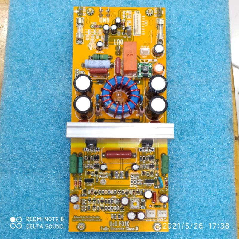 1 Pcs Kit UcD FD1K SMD Fully Discrete Class D Amplifier