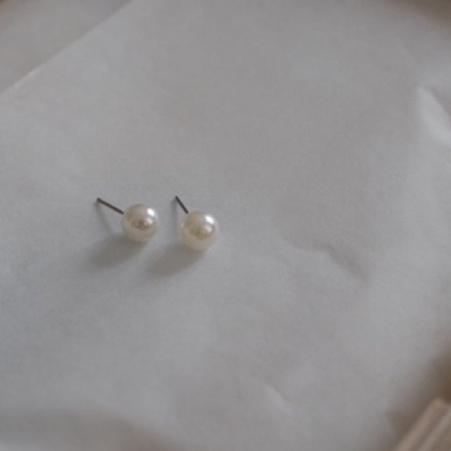 Ark.co - Annaheim pearl earrings anting (single &amp; double) multiway mutiara basic